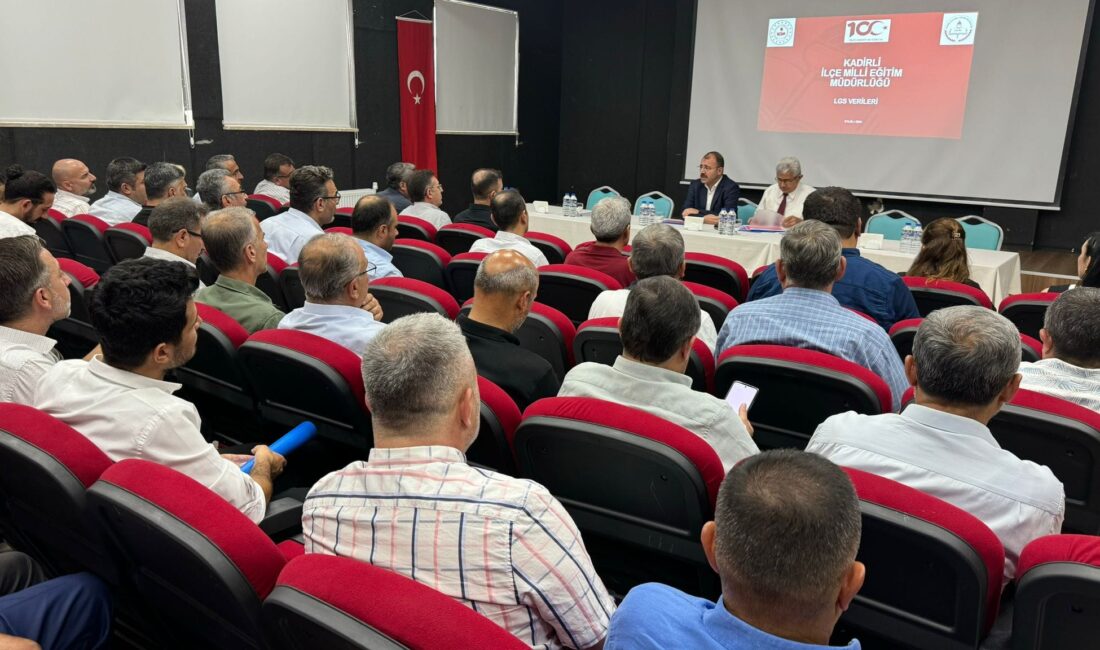 Yeni Eğitim Öğretim yılının başlamasıyla birlikte okul yöneticileriyle geçtiğimiz yılın