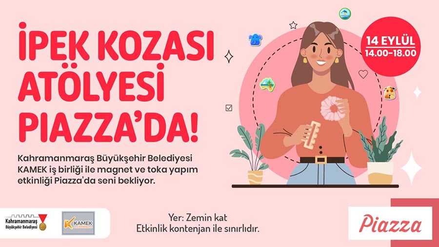 Büyükşehir Belediyesi, Piazza AVM iş birliğiyle 14 Eylül Cumartesi günü