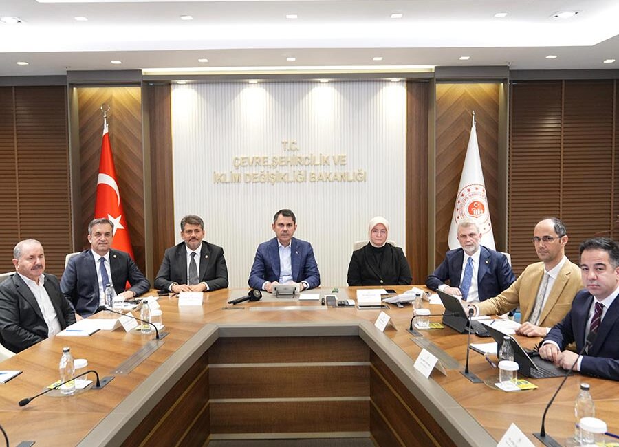 Başkentte Çevre, Şehircilik ve İklim Değişikliği Bakanı Murat Kurum ile