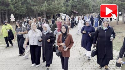 Büyükşehir Belediyesinin örnek projelerinden Kadınlarla Baş Başa Doğa Gezileri’nin bu
