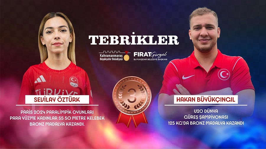 Paris 2024 Paralimpik Oyunları’nda bronz madalya kazanan Kahramanmaraşlı milli yüzücü
