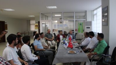 Kahramanmaraş İnşaat Mühendisleri Kahramanmaraş İl Temsilciliği Ay sonu 5 çayı