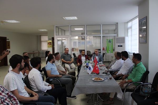 Kahramanmaraş İnşaat Mühendisleri Kahramanmaraş İl Temsilciliği Ay sonu 5 çayı