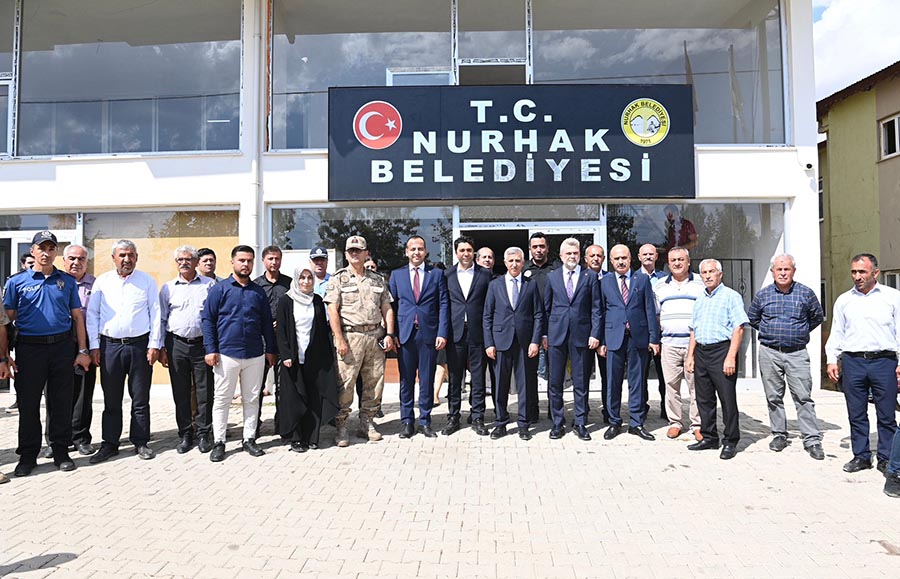 Nurhak’ta bir dizi ziyaret ve incelemelerde bulunan Başkan Görgel, “Nurhak’ın