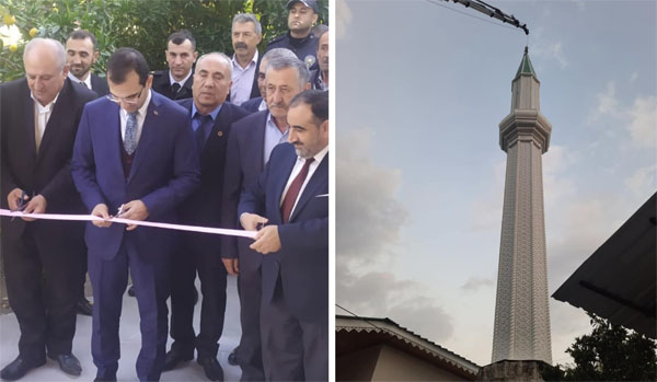 Sumbas’a bağlı Yazıboyu Köyü Cami 6 Şubat’taki Kahramanmaraş merkezli depremlerde