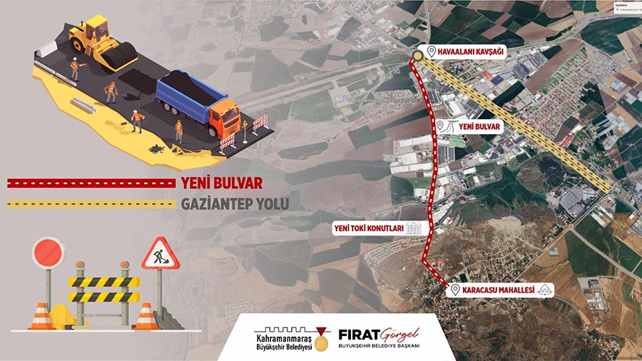 Büyükşehir Belediyesi, Dulkadiroğlu’nda TUSAŞ’ın yeni yatırım alanı ve Karacasu Ferhuş