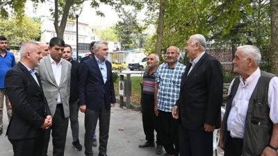 Kahramanmaraş Büyükşehir Belediye Başkanı Fırat Görgel ve beraberinde Büyükşehir Genel