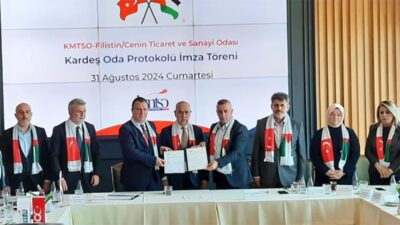 Kahramanmaraş Ticaret ve Sanayi Odası (KMTSO) ile Cenin Ticaret ve