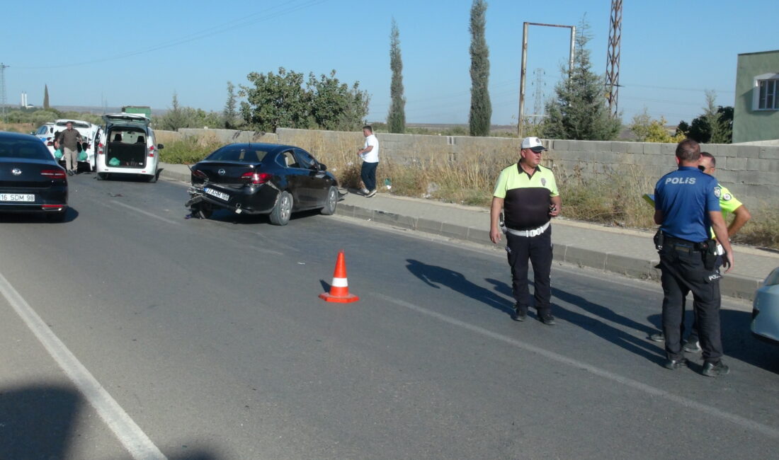 Kilis’te meydana gelen trafik kazasında 3 kişi yaralandı. Kazaya karışan