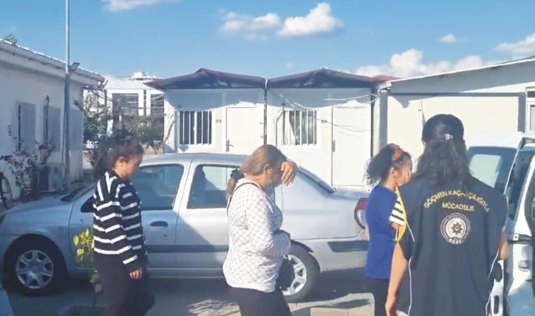 Osmaniye’de bir SPA merkezine düzenlenen polis baskınında, çalışma izni olmayan