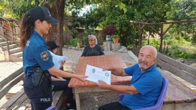 Sumbas İlçe Emniyet Amirliği ekipleri tarafından, Dolandırıcılık bilgilendirme metni kapsamında