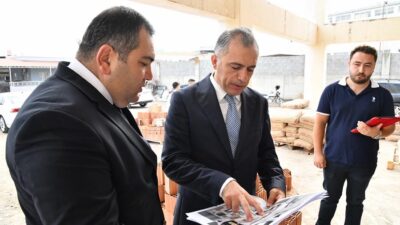 Osmaniye Belediyesi tarafından Şirinevler Mahallesi’nde yapımı devam eden “Girişimcilik Merkezi”