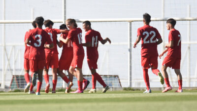 Türkiye U16 Futbol Takımı, Romanya karşısında net bir galibiyet elde