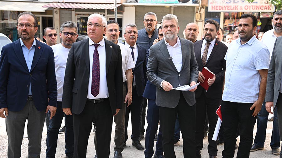 Pazarcık’ta bir dizi ziyaret ve incelemelerde bulunan Başkan Görgel, “İnşallah