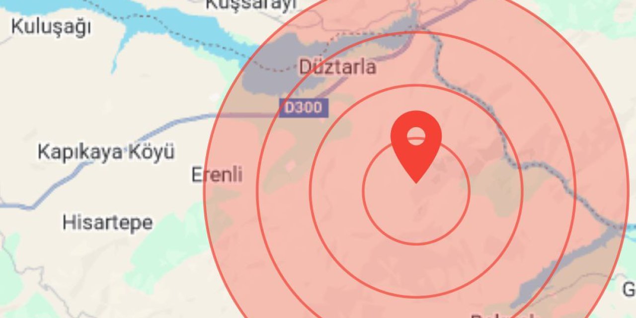 Malatya’nın Kale ilçesinde  5.9 şiddetinde yaşanan deprem yaşandı.