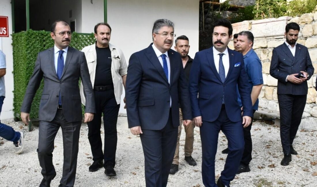 Osmaniye Valisi Dr. Erdinç Yılmaz, Kadirli’ye bağlı Koçlu Köyünde bulunan
