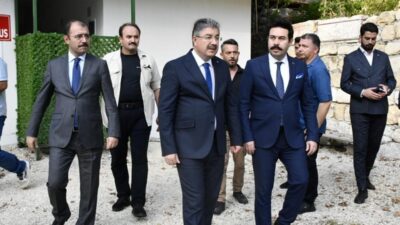 Osmaniye Valisi Dr. Erdinç Yılmaz, Kadirli’ye bağlı Koçlu Köyünde bulunan