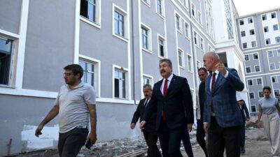 Osmaniye Valisi Dr. Erdinç Yılmaz, yapımı devam eden Cebelibereket Erkek
