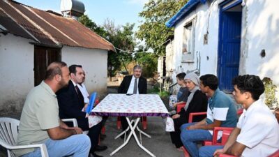 Osmaniye Valisi Dr. Erdinç Yılmaz, bu haftaki ziyaretinde dört çocuklu