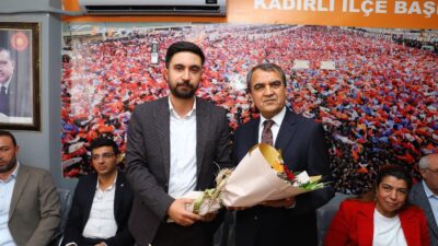 AK Parti Genel Merkezi tarafından Kadirli İlçe Başkanlığına getirilen Mustafa