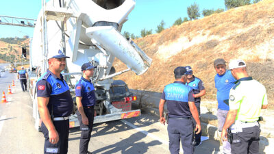 Büyükşehir Belediyesi, beton mikserleri gibi ağır tonajlı araçlar sebebiyle oluşan