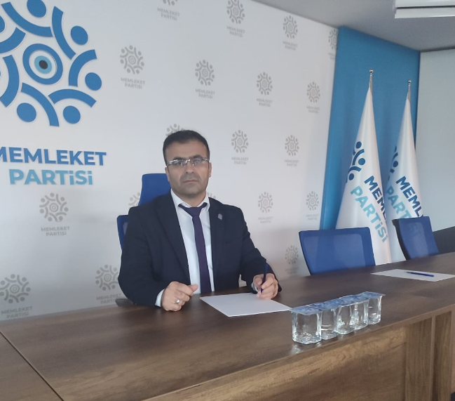 Memleket Partisi Onikişubat İlçe Başkanı Durmuş Karakaş, ülke genelindeki suç