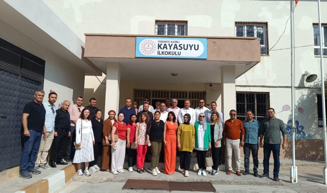 Osmaniye İl Milli Eğitim Müdür Yardımcısı Erbay TAN, başkanlığında Kadirli