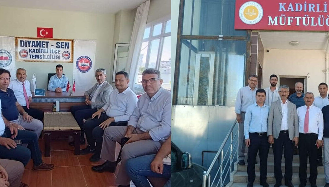 Osmaniye Memur-Sen ve Eğitim -Bir-Sen Başkanı Mahmut Kahraman’dan Kadirli Diyanet