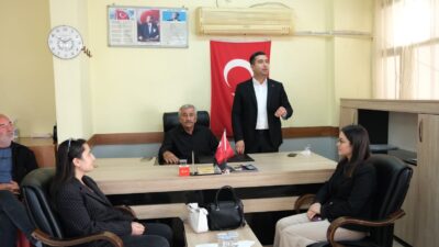 Kadirli Belediye Başkanı Mustafa Mert Olcar, “Muhtarlar Günü” dolayısıyla Kadirli