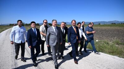 Osmaniye Valisi Dr. Erdinç Yılmaz, Sumbas-Reşadiye grup yolunda incelemelerde bulundu.