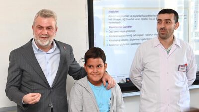 “Babamın Arkadaşı” projesi kapsamında Şehit Jandarma Uzman Çavuş Gürcan Kepekçi’nin