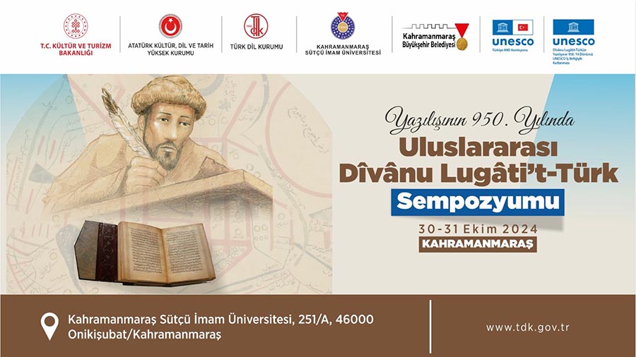 İlk Türkçe sözlük olarak kabul edilen Dîvânu Lugâti’t-Türk’ün yazılışının 950.