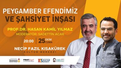 Büyükşehir Belediyesi, 25 Ekim Cuma günü NFK Kültür Merkezi’nde Sabahattin