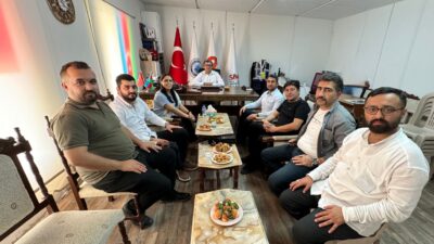 Kahramanmaraş İnşaat Mühendisleri Odası Yönetim Kurulu Başkanı Uygar Gündeşli ve