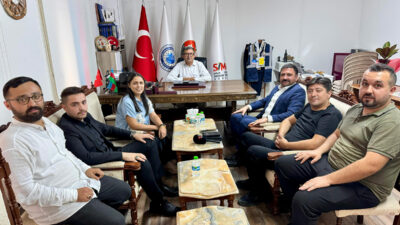 Ülkü Ocakları Kahramanmaraş İl Başkanı Dursun Nar ve yönetim kurulu