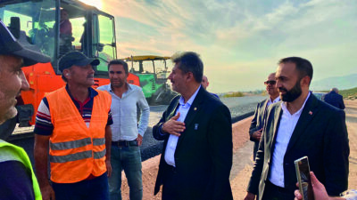 İl Yönetiminden ve Dulkadiroğlu İlçe Başkanlığından teşkilat mensupları ile birlikte