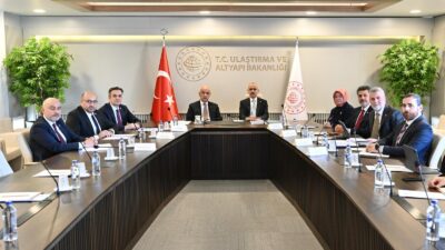 Ulaştırma ve Altyapı Bakanı Abdulkadir Uraloğlu ile yapılan toplantının ardından