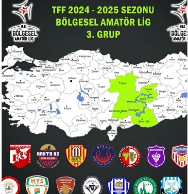 3 takımla temsil edileceğimiz Bölgesel Amatör Lig’de yeni sezon başlıyor.