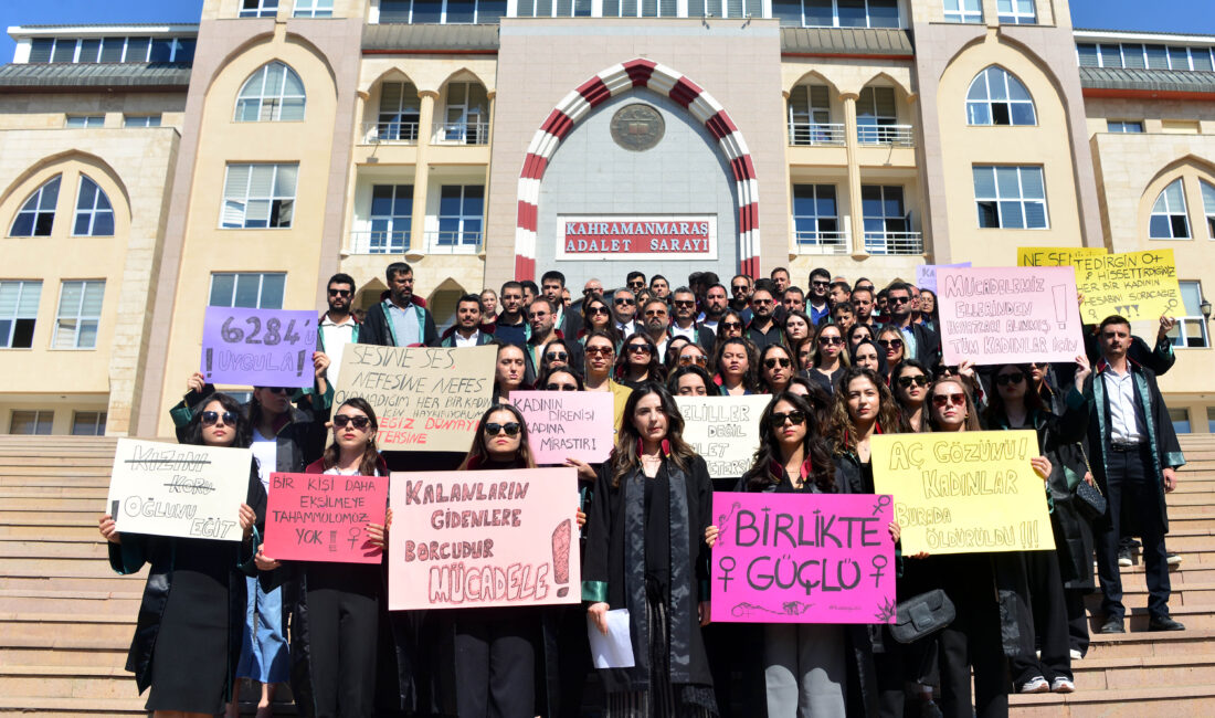 Ömer KOÇ/KAHRAMANMARAŞ, – KAHRAMANMARAŞ’ta, boşanma davası duruşmasından çıkışta eşi Dilber