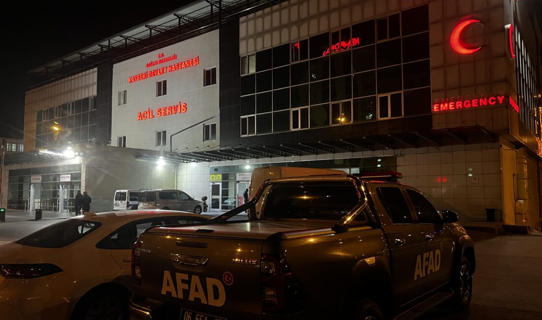 Furkan KAVUKLU/KAYSERİ, – KAYSERİ’de, yedikleri akşam yemeği sonrası rahatsızlanan yaklaşık