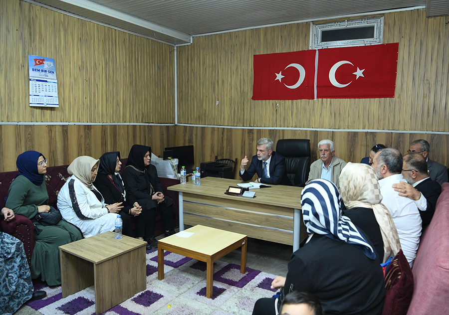 Yusuflar Mahallesi sakinleriyle bir araya gelen Başkan Fırat Görgel, “Yusuflar