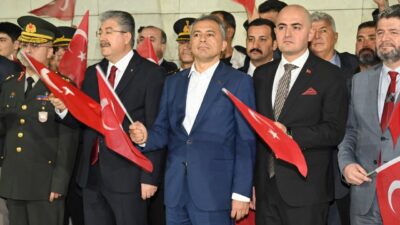 Osmaniye’de, 29 Ekim Cumhuriyet Bayramı’nın 101’inci yıl dönümü kutlamaları çerçevesinde