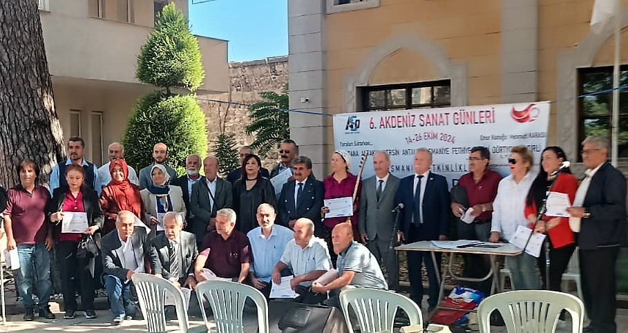 Osmaniye’de Akdeniz Sanat günleri etkinlikleri sona erdi 6. Akdeniz Sanat