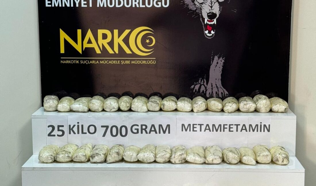 Anıl ATAR/ADANA, – ADANA’da TIR’ın yedek lastiğine zulalanmış 44 pakette