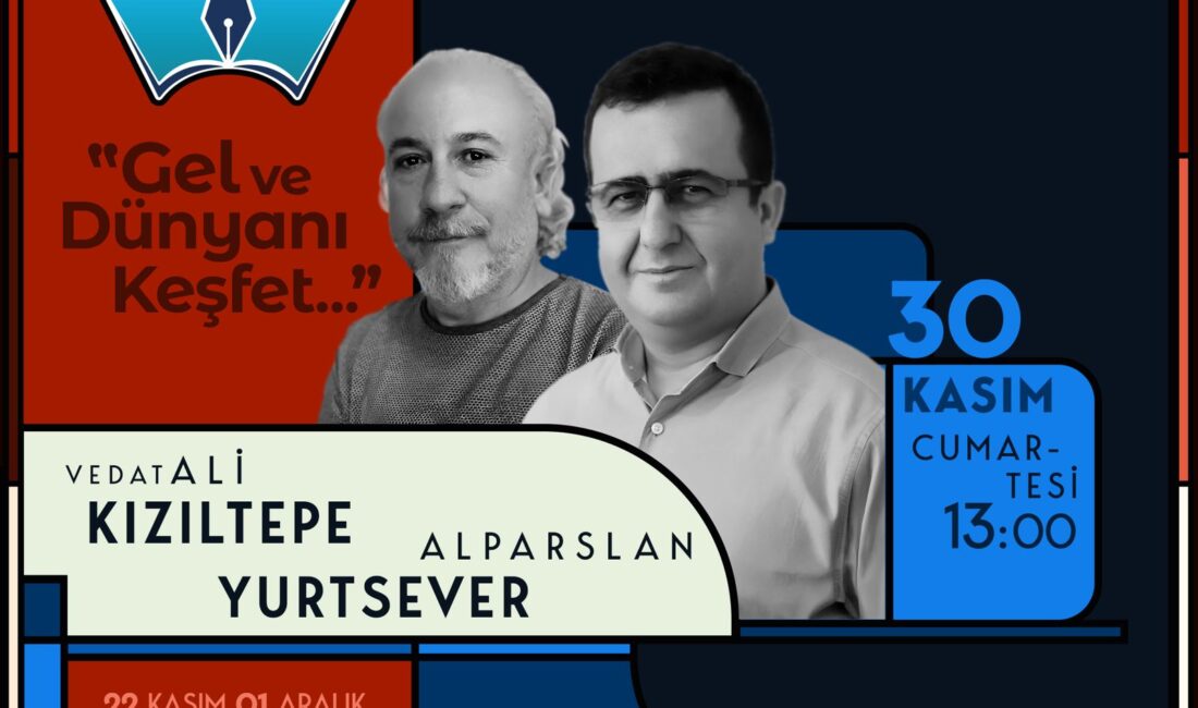 Büyükşehir Belediyesinin 9. Uluslararası Kitap Fuarı’nda 30 Kasım Cumartesi günü