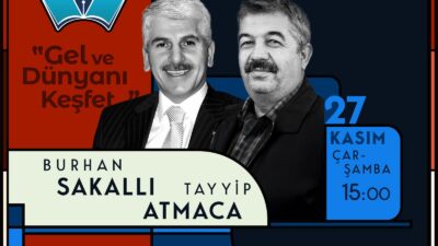 Büyükşehir Belediyesinin 9. Uluslararası Kitap Fuarı’nda 27 Kasım Çarşamba günü