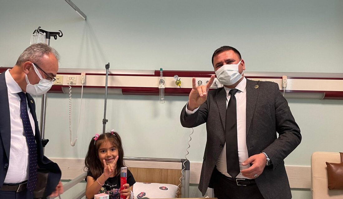 Ülkü Ocakları Kahramanmaraş İl Başkanı Dursun Nar, Lösemi Haftası dolayısıyla