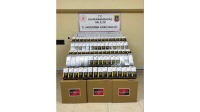 Kahramanmaraş’ın Pazarcık ilçesinde jandarma ekipleri tarafından yapılan operasyonda 280 bin