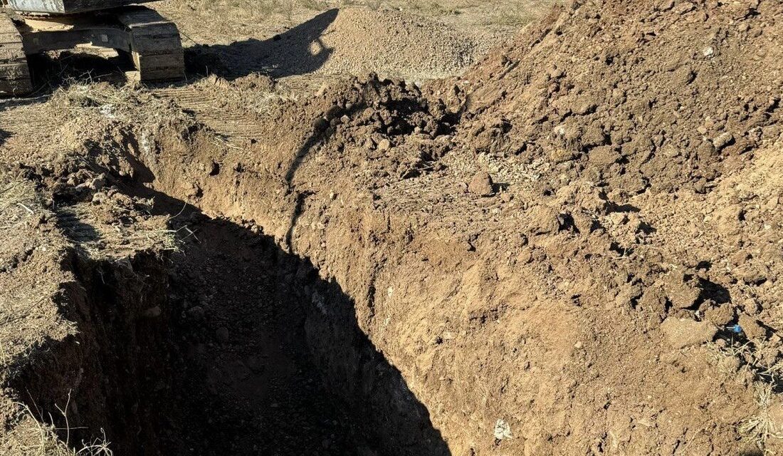 Kahramanmaraş’ta kazı çalışması sırasında toprak altında kalan işçi itfaiye ekiplerince