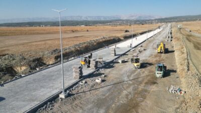Kahramanmaraş’ta 5 bin dekar büyüklüğündeki alanda inşa edilen Tomsuklu Organize